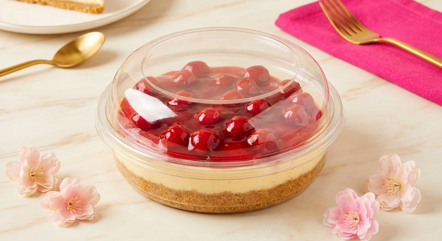 Cherry Bomb Cheesecake